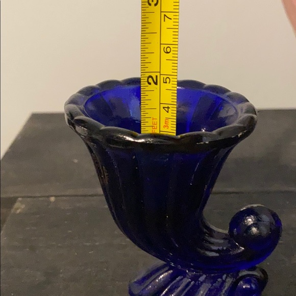 Vintage imperial glass horn mini vase/planter - Picture 9 of 10